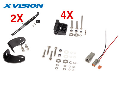 X-Vision Genesis 600, LED Lisävalo, 120W, 560mm, Ref 30