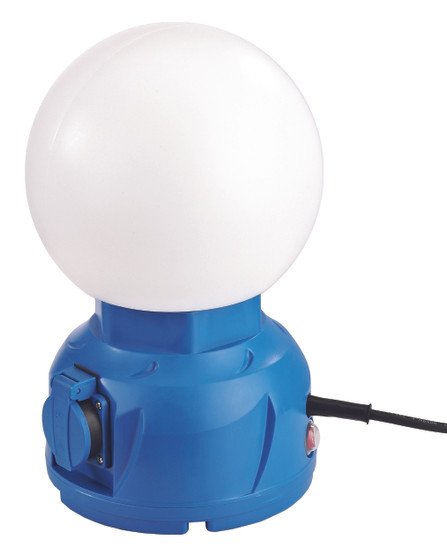 LED Energie Globe työvalo 20W, 2 x pistorasialla