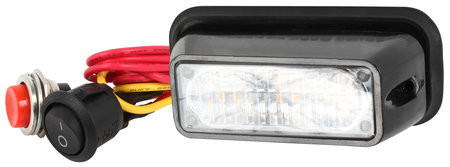 CRX LED Välähdysvalo 88mm, 12/24V