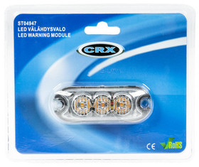 CRX LED Välähdysvalo 82mm, 12/24V