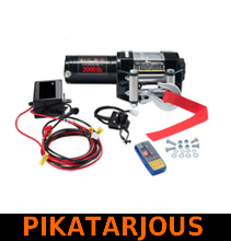 Sähkövinssi 12V 1360kg, kauko-ohjain + langaton kauko-ohjain - PIKATARJOUS!