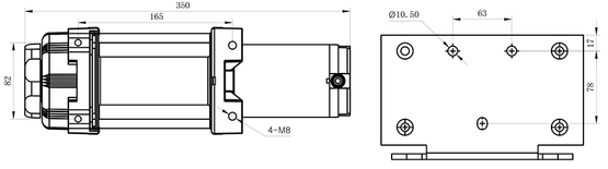 Sähkövinssi 12V 2040kg, kauko-ohjain + langaton kauko-ohjain - PIKATARJOUS!