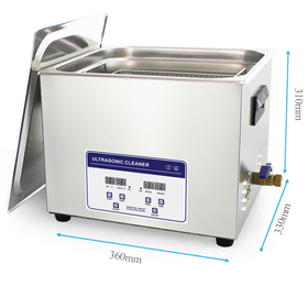 Ultraäänipesuri 15L Timco INOX (myös teollisuuskäyttöön)