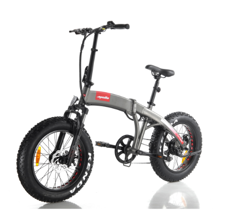 Sähköpyörä Apollo Little Fatbike 1S, matta harmaa