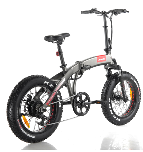 Sähköpyörä Apollo Little Fatbike 1S, matta harmaa