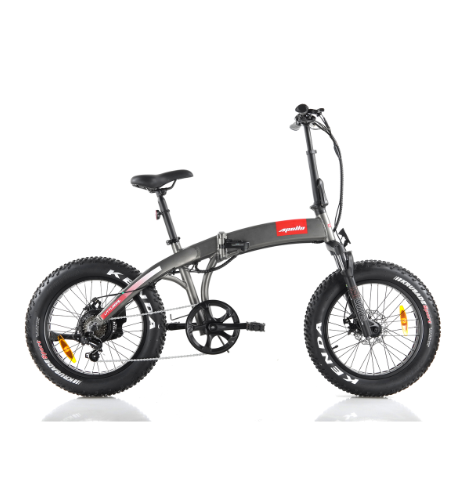 Sähköpyörä Apollo Little Fatbike 1S, matta harmaa