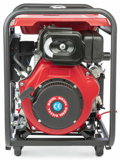 Timco CLE5500SDG, 230V diesel aggregaatti