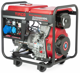 Timco CLE5500SDG, 230V diesel aggregaatti