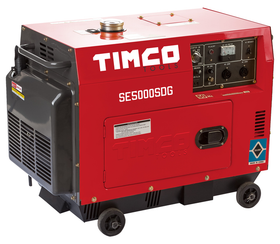 Timco SE5000SDG 230V diesel aggregaatti