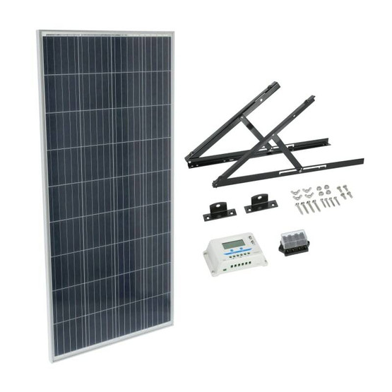 Brightsolar 160W aurinkopaneelisetti mökille