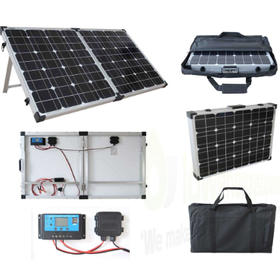 Brightsolar 40W kannettava ja taitettava aurinkopaneeli, sis. säätimen