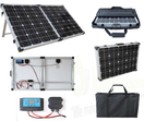 Brightsolar 80W kannettava ja taitettava aurinkopaneeli, sis. säätimen