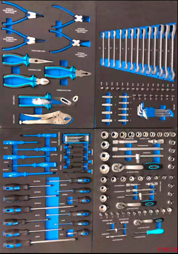 Timco Elite 7+1ltk 275-osainen työkaluvaunu työkaluilla