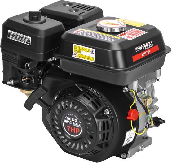 Irtomoottori 7hp / 210cc vaaka-akseli Kraft & Dele