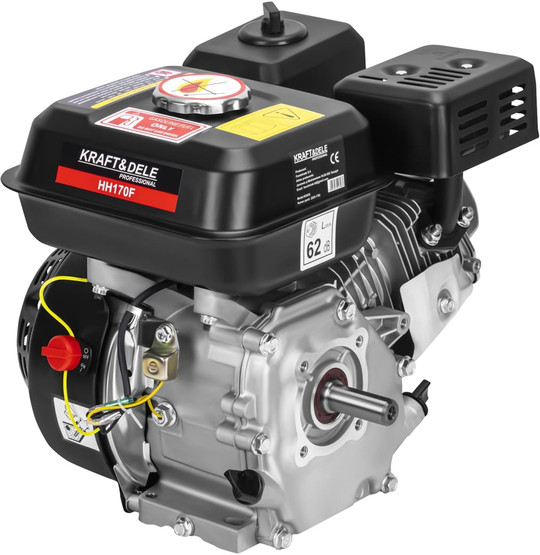 Irtomoottori 7hp / 210cc vaaka-akseli Kraft & Dele