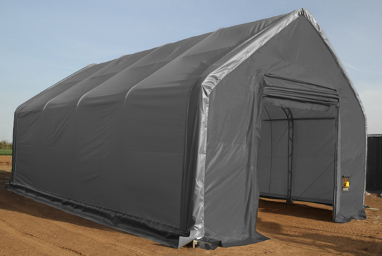 Kalustohalli Ranch premium 9,1m x 12,2m x korkeus 6,1m, 900g/m2