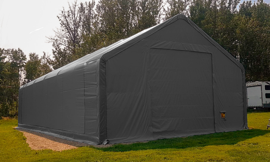 Kalustohalli Ranch premium 9,1m x 12,2m x korkeus 6,1m, 900g/m2