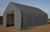 Kalustohalli Ranch premium 9,1m x 12,2m x korkeus 6,1m, 900g/m2
