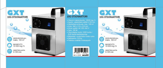 Otsonaattori GXT 10000mg