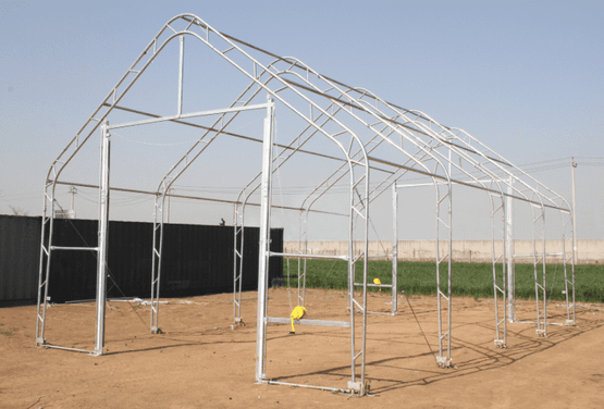 Kalustohalli Ranch premium 9,1m x 18,3m x korkeus 6,1m, 900g/m2