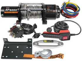 Sähkövinssi nylonköydellä IronX 12V 2268kg, kauko-ohjain