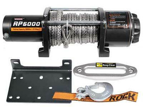 Sähkövinssi nylonköydellä IronX 12V 2268kg, kauko-ohjain