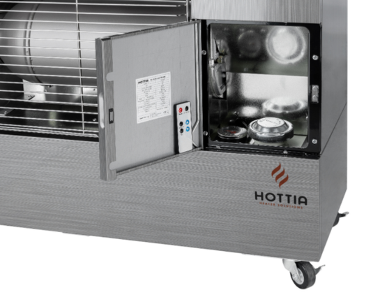 Hottia DIR-1300 polttoainekäyttöinen infrapunalämmitin