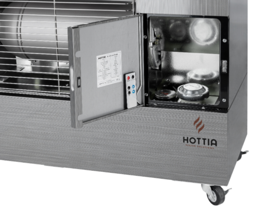 Hottia DIR-1700 polttoainekäyttöinen infrapunalämmitin