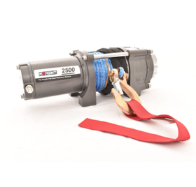Moment 2500WR 12V 1134kg vinssi nylonköydellä, kauko-ohjain + langaton kauko-ohjain