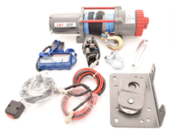 Moment 4500WR 12V 2041kg vinssi nylonköydellä, kauko-ohjain + langaton kauko-ohjain