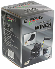 StrongLine Vinssi 727kg, 7,5m liina, automaattijarru