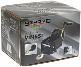 StrongLine Vinssi 1100kg, 10m liina, automaattijarru