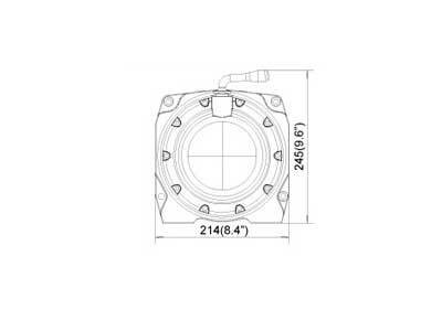 Rock Hydraulivinssi 4082kg