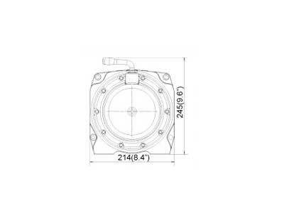 Rock Hydraulivinssi 8156kg