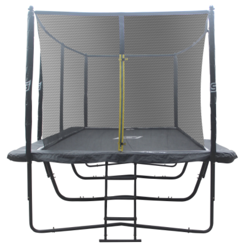 iSport Air Black 5,8 x 4 m 144 jousta trampoliini turvaverkolla