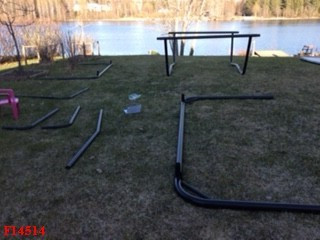 iSport Air Black 5,2 x 3m 120 jousta trampoliini turvaverkolla + tikkaat
