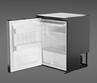 Frezzer Pro 65L 12/24v kompressorijääkaappi-pakastin hopea