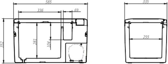 Frezzer Pro 25L matkajääkaappipakastin 12/24V 230V