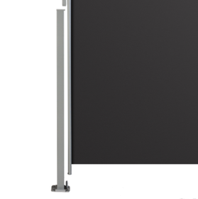 Green Land sivumarkiisi 280G 160x600cm, tummanharmaa