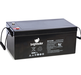 Brightsolar DC12-260 AGM akku, huoltovapaa