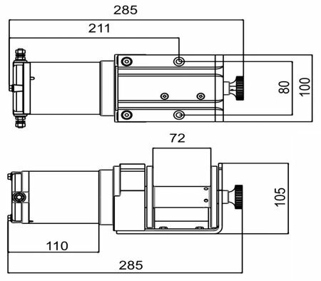 StrongLine Sähkövinssi S2000 12V 907kg