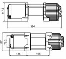 StrongLine Sähkövinssi L4500 12V 2045kg