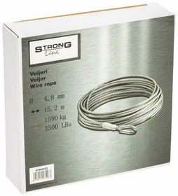 StrongLine Vinssin vaijeri 3500LB 4,8mm X 15,2m