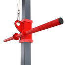 K-Sport seinään kiinnitettävä ylä-/alatalja kiinteällä penkillä