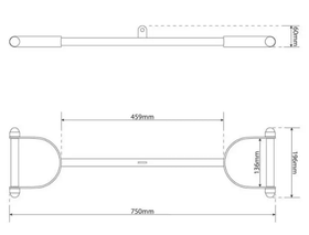 K-Sport suora lapiokahva