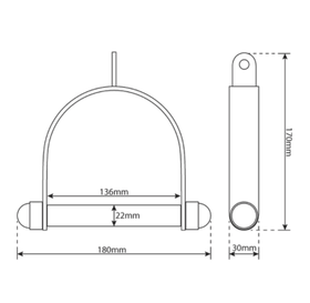 K-Sport yhdenkäden kahva