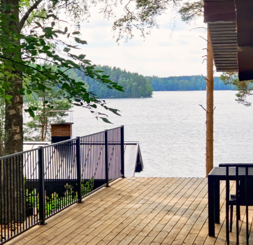 Green Land Garden alumiininen aitaelementti, musta