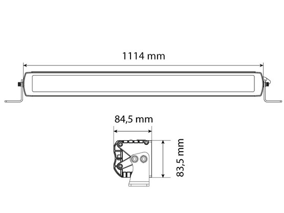 X-Vision Maxx 1100, LED Lisävalo, 240W, 1114mm, Ref 40
