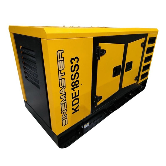 Sinemaster KDE18SS3 Voimavirtageneraattori