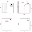 Sawu hirsikuvio saunateltta